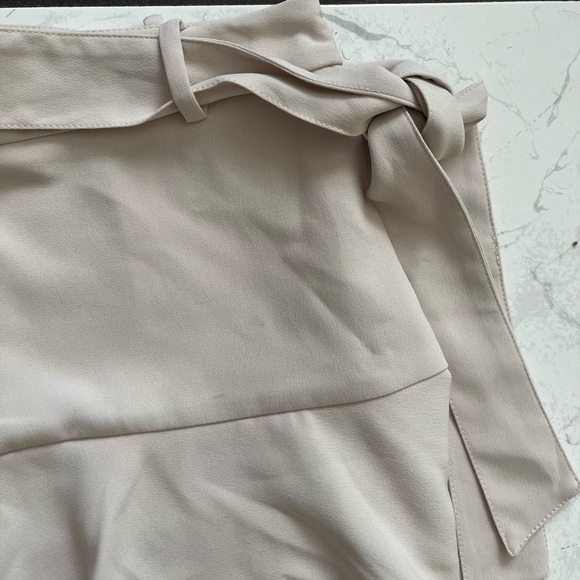 Zara NWT ruffled belted skort - Picture 4 of 6